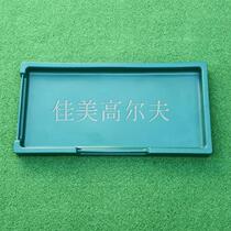 Rubber tee box golf green 100 ball box plastic ball frame driving range special equipment ball basket
