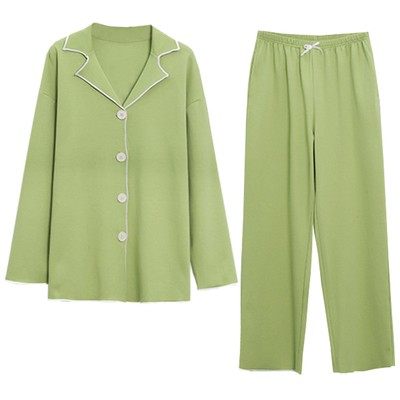 Confinement clothing, postpartum breastfeeding pure cotton cardigan set, spring and autumn pregnant women, weight gain, breastfeeding pajamas for pregnant women 200Jin [Jin equals 0.5kg]