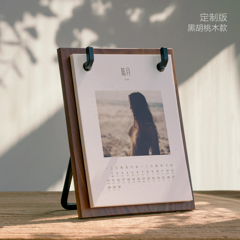 Desk calendar 2024 new custom diy creative photo production ins and art youth order dragon year baby calendar-Taobao