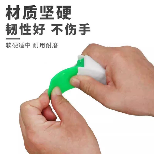 Складной ракель, антипригарное покрытие, многофункциональная V-образная насадка для обрезки кромок, структура клея для стекла, красивый инструмент для склейки швов дверей и окон.