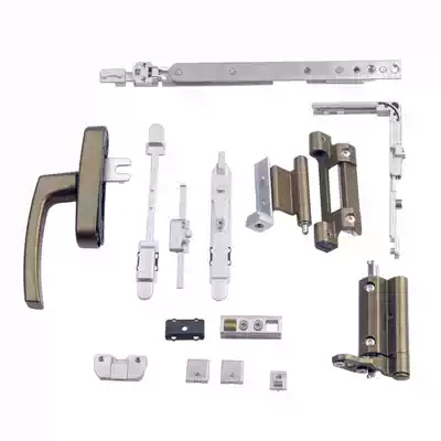 KINLONG Jia Lang interior inverted window hardware broken bridge aluminum inner open upper hanging window hinge upper hanging window hardware accessories