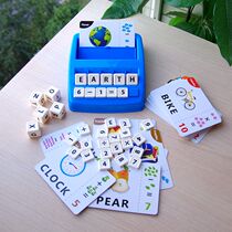 English word card number addition and subtraction children Enlightenment early education children English letter educational toy Recognition Card