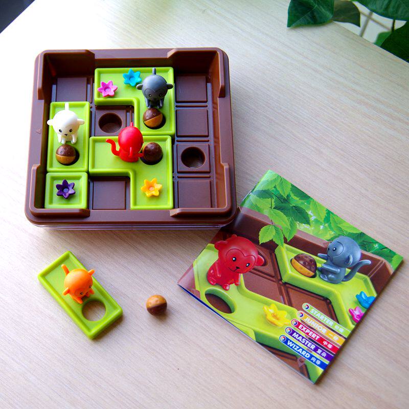 Crazy Monkey Desktop Game Children Puzzle Toys Logic Reasoning Intellectual Force Development Early Education Table Tours 3-7