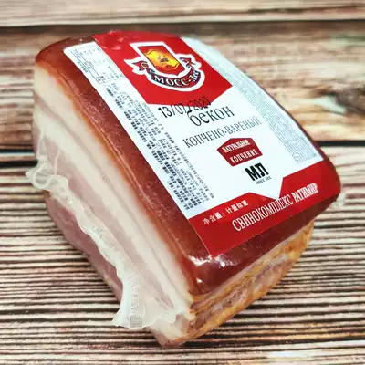 Russian style Sala meat Salo meat Bacon Outdoor open bag ready-to-eat pork belly Net red Russian style appetizer