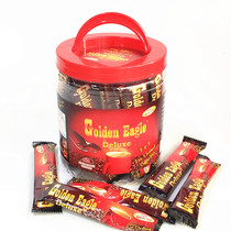 Russia imported Golden Eagle coffee barrel three-in-one instant coffee Golden Eagle 40 bags 720 grams