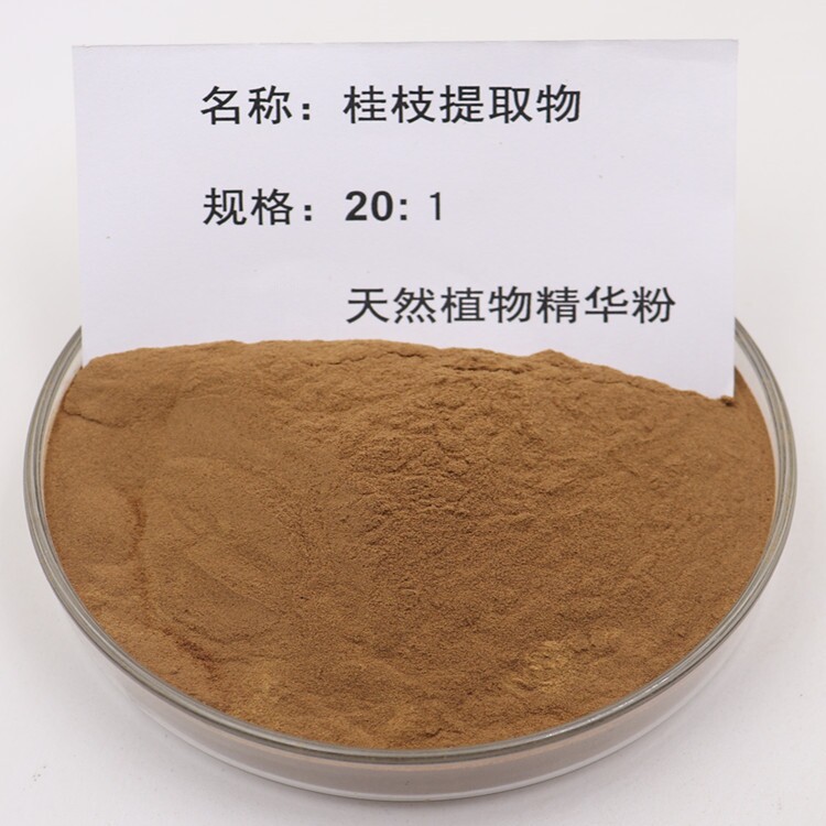 桂枝提取物20:1天然嫩桂树枝尖浓缩精华原料粉正品送量勺
