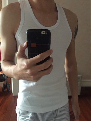 Nam mùa hè cotton vest vòng cổ thoáng khí chủ đề đáy áo thanh niên từ Slim nhanh chóng làm khô vest bông sling vest nam trung niên