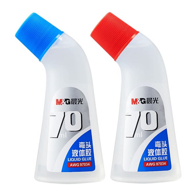 Chenguang AWG97034 elbow liquid environmental protection glue 70ML financial office student handmade special glue