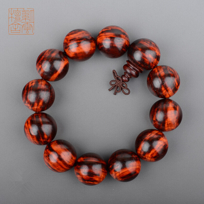 Indian small leaf purple sandalwood old stock Japanese back three-stringed three-stringed three-flavor line harp water wave Svein Venus Buddha Pearl Handstring