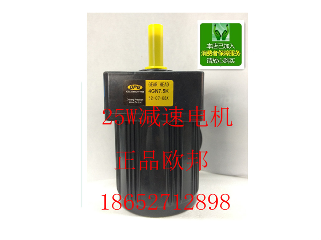 25W AC gear motor 4IK25GN Speed ratio 5 4GN5K(25W300RPM)