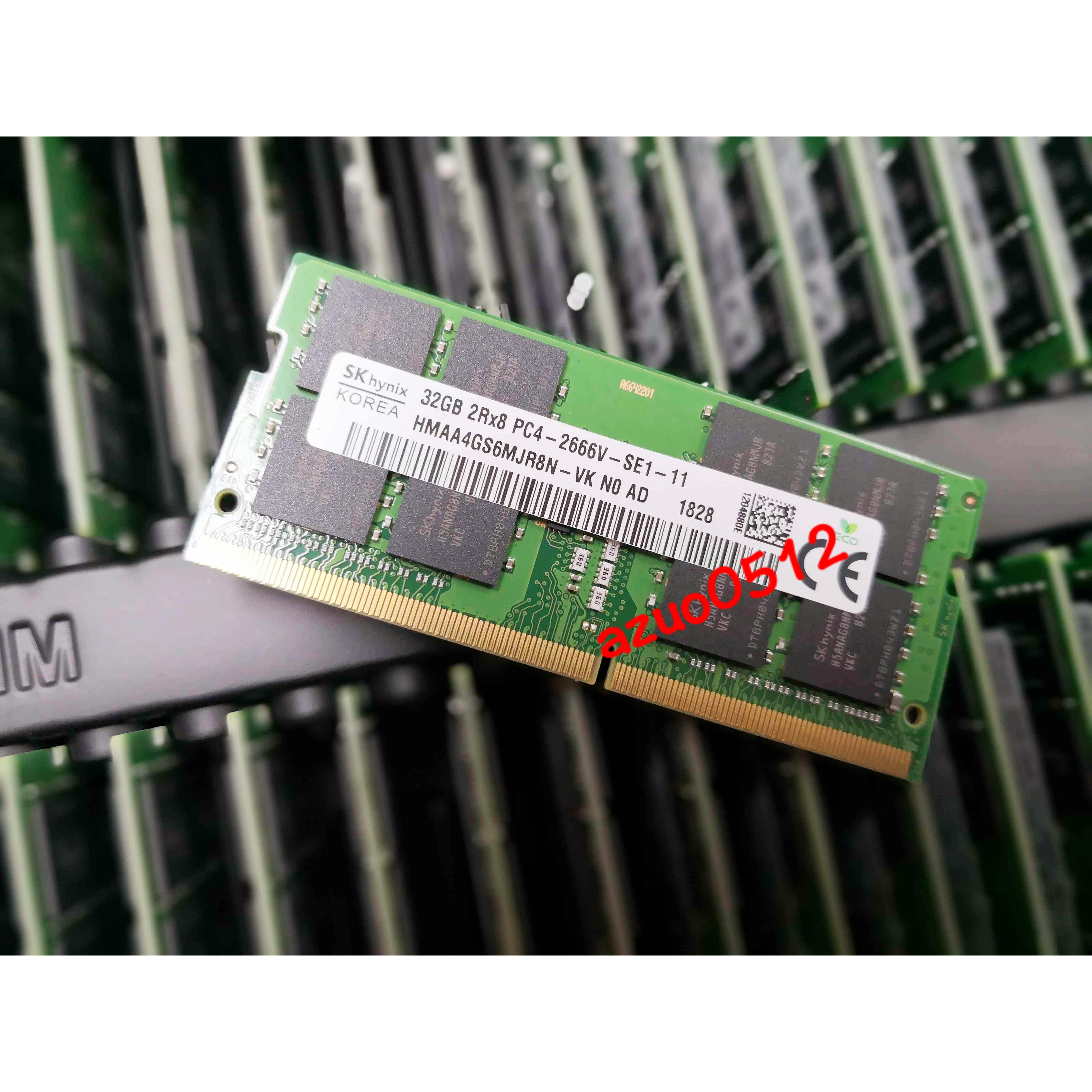 Brand new SK hynix single strip 32G 2Rx8 DDR4 2666 SO-DIMM laptop memory