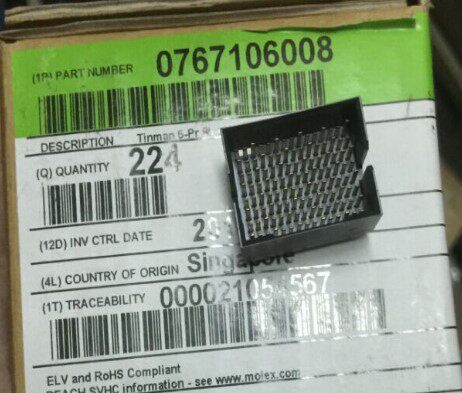 76710-6008 767106008 molex原装背板链接 正品现货