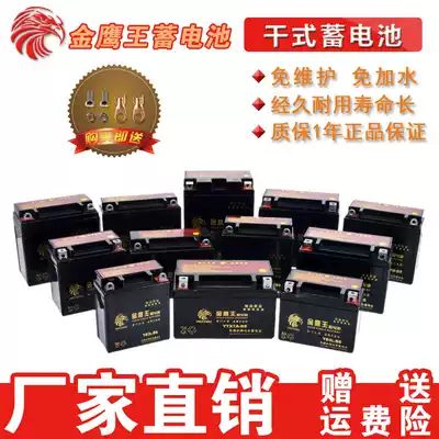 Locomotive battery 12V9a7A battery dry battery bottle electric bicycle bending beam locomotive ladies scooter maintenance-free