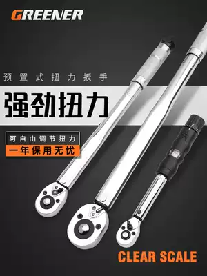 Green forest preset torque screwdriver wrench adjustable high precision torsion meter Industrial Torque afterburner wrench