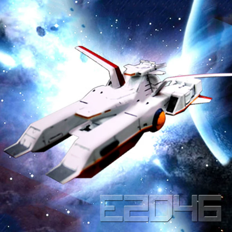 MSC-05 LMSD-76 Серый Призрак Гандам War in the Pocket Серия Модель Белая модель