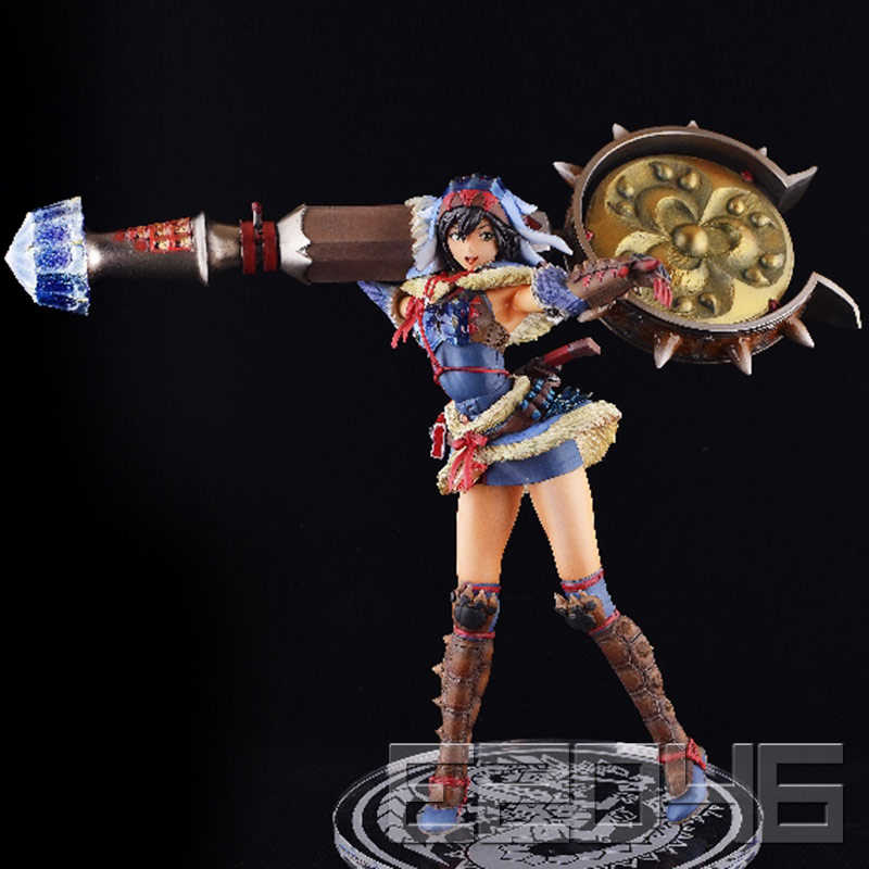 E46 手办青熊兽装备猎人怪物猎人monster Hunter Gk白模