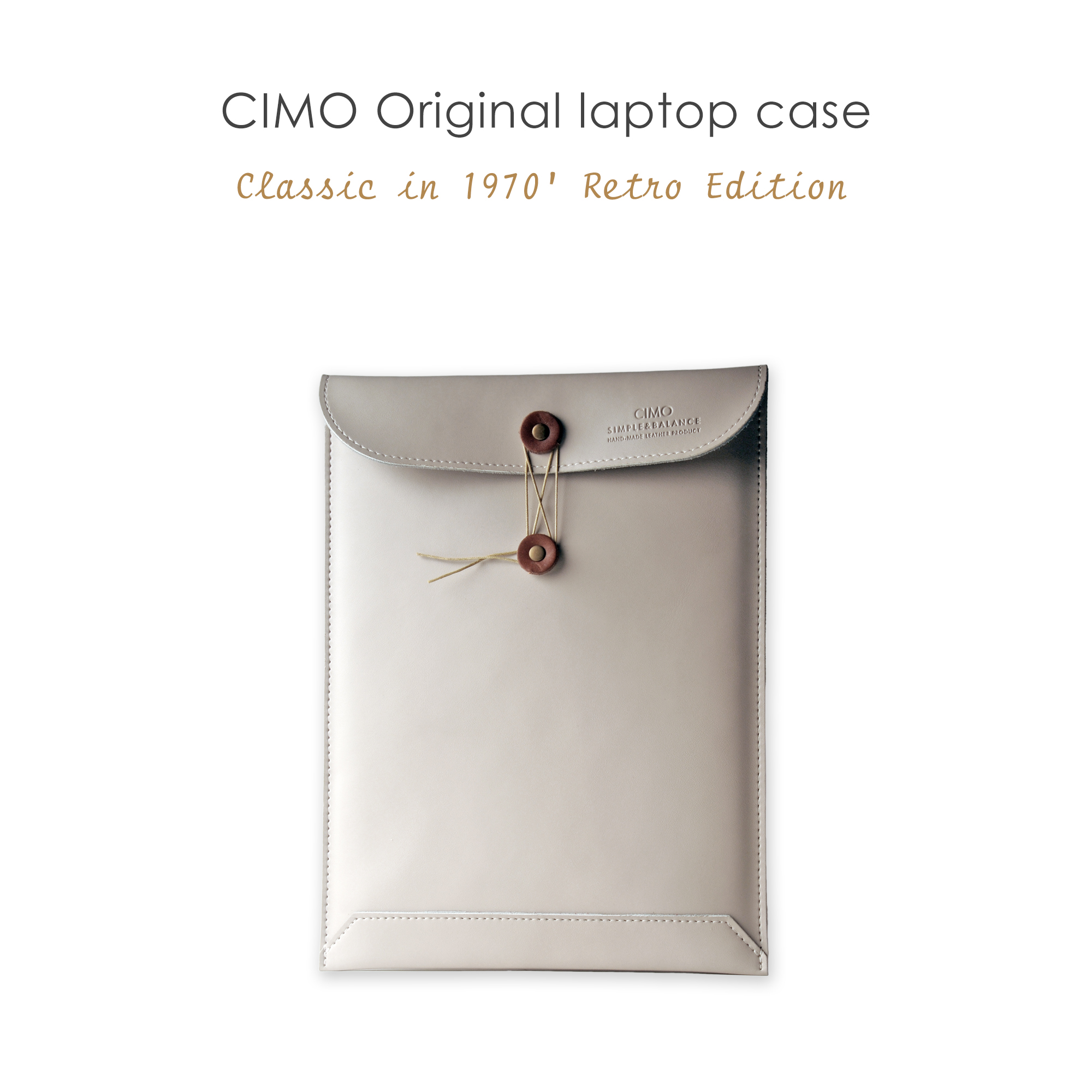 CIMO Apple Macbook 12 inch pro air 13 inch accessories retro envelope bag leather liner bag computer bag