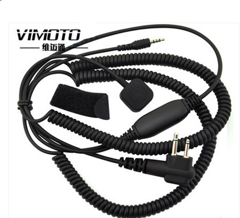 Vimavia safety helmet Bluetooth headphone intercom connection line suitable for V1098aV5S model M head M line