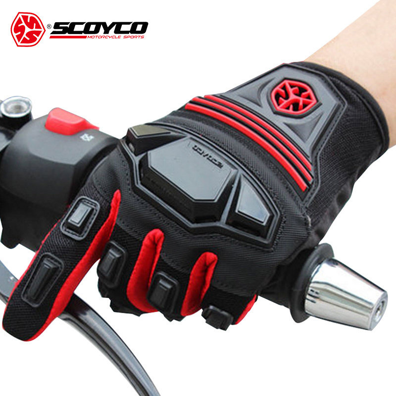 SCOYCO SHYCO Summer Locomotive Cycling Gloves Men Cross-Country Racing Gloves Four Seasons