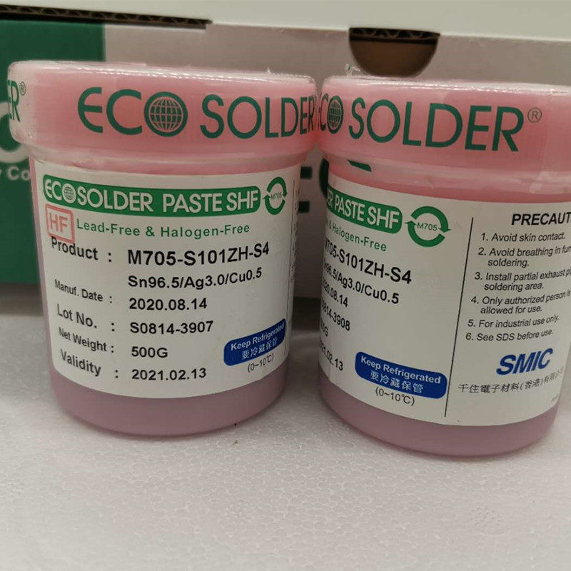 SENJU one thousand for SMIC solder paste M705-S101ZH-S4 lead-free halogen-free M705-SHF with silver soldering paste