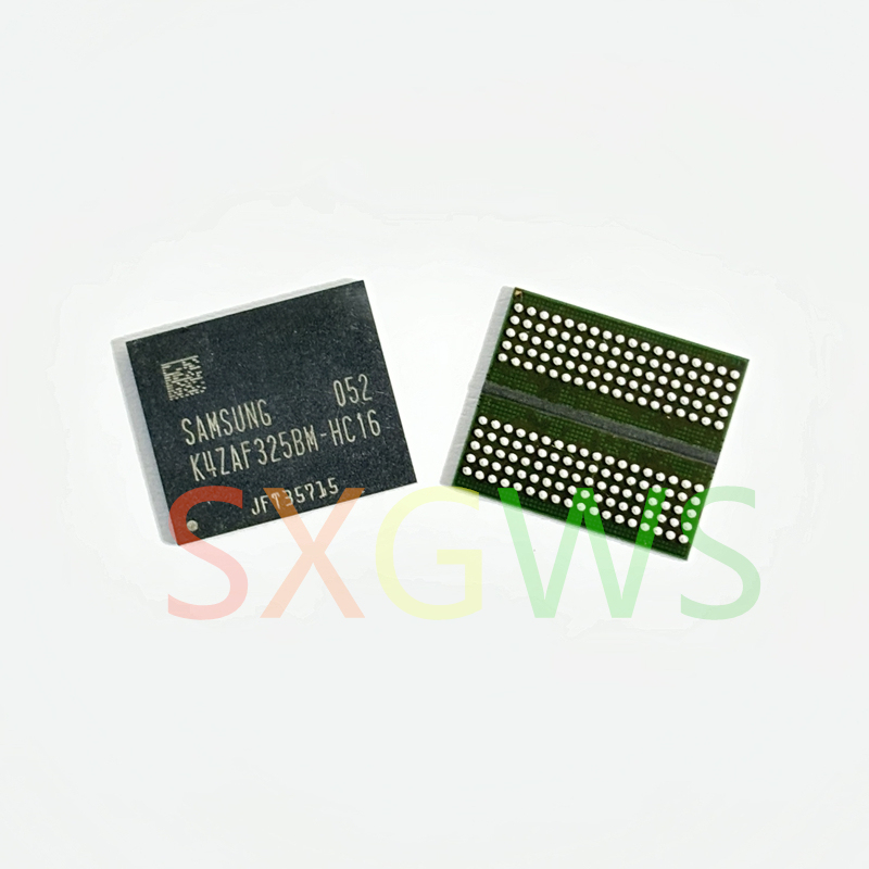 K4Zaf325Bm-Hc16 Ddr6 16g Single 2g Video Memory Bga Chip Ball Planting Test Protection Machine