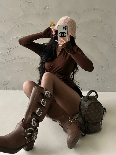 Сексуальный приталенный флисовый корсет, приятный телу лонгслив, V-образный вырез