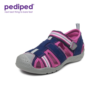 pediped派迪派 儿童女童沙滩凉鞋夏季柔软轻便运动涉水鞋可机洗