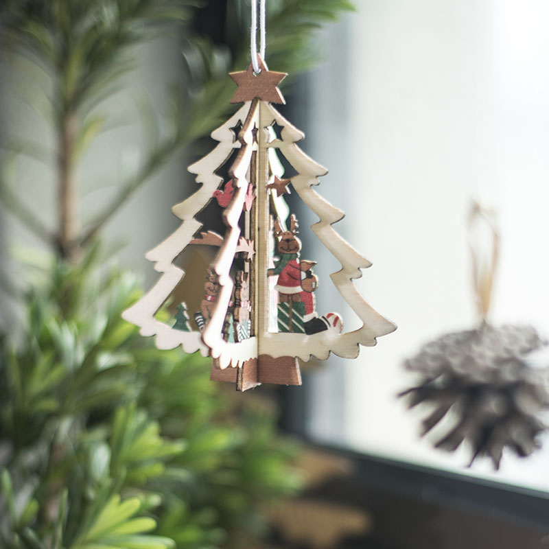 Christmas Tree Star Decoration Pendant Christmas Gift Bell Pendant Christmas Ornament Decoration Gift Ornament Set