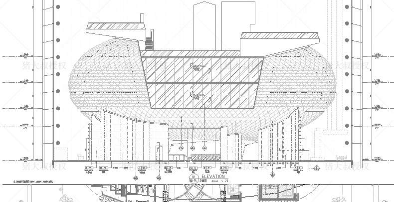 T1940酒店宾馆旅馆客房室内设计CAD施工图纸度假工装3D效果...-16