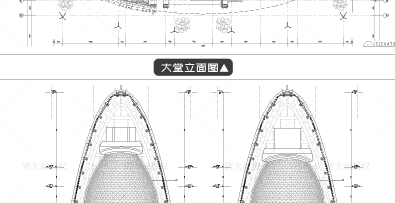 T1940酒店宾馆旅馆客房室内设计CAD施工图纸度假工装3D效果...-17