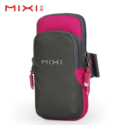 米熙 Спортивная сумка на руку, нарукавники для спортзала, сумка на запястье, упаковка, снаряжение, мобильный телефон, маленькая сумка клатч подходит для мужчин и женщин, для бега