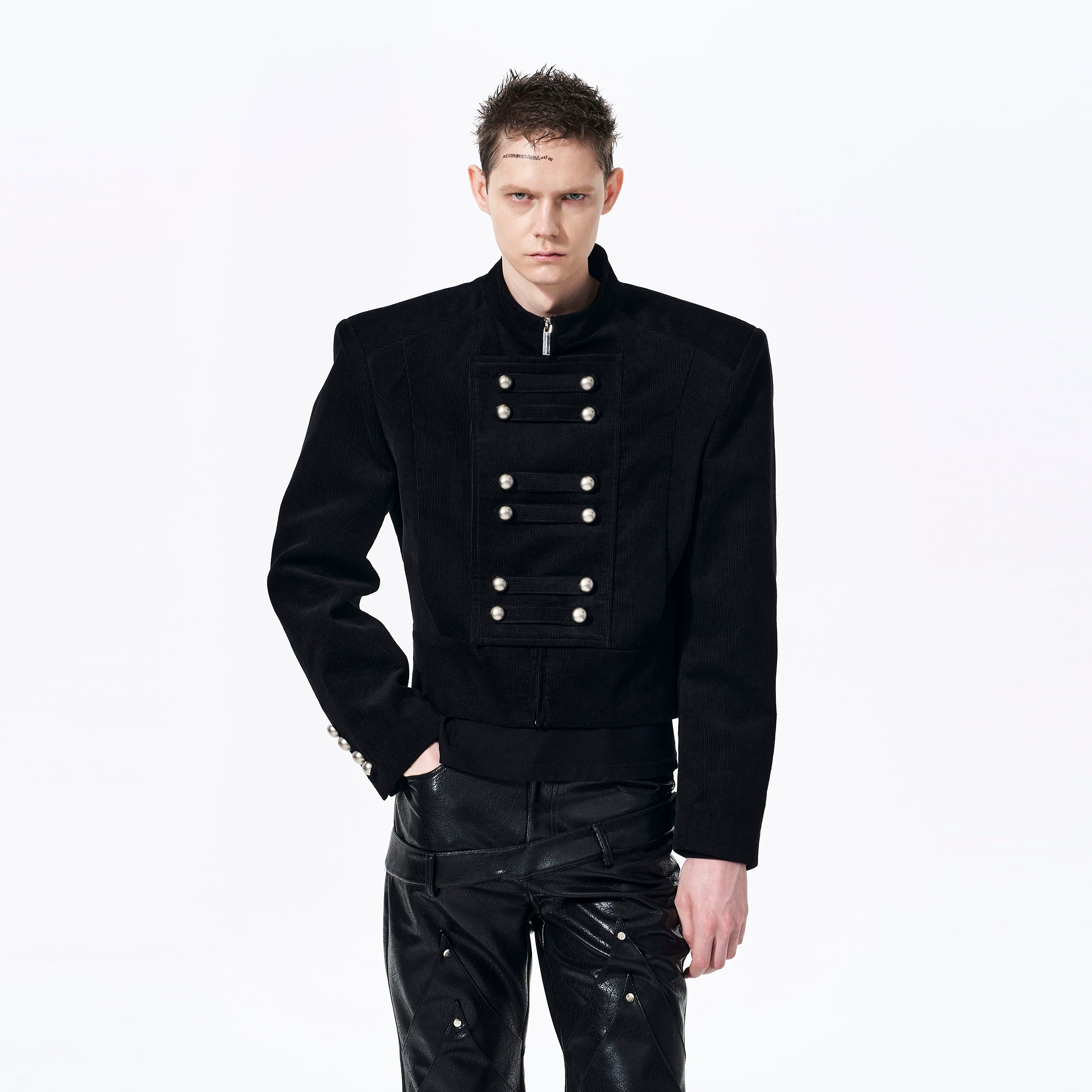 Men's retro spring corduroy jacket