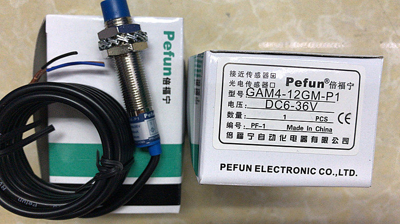 Doubling forning pefun induction switch inductive proximity switch GAM4-12GM-P1 PNP normal open
