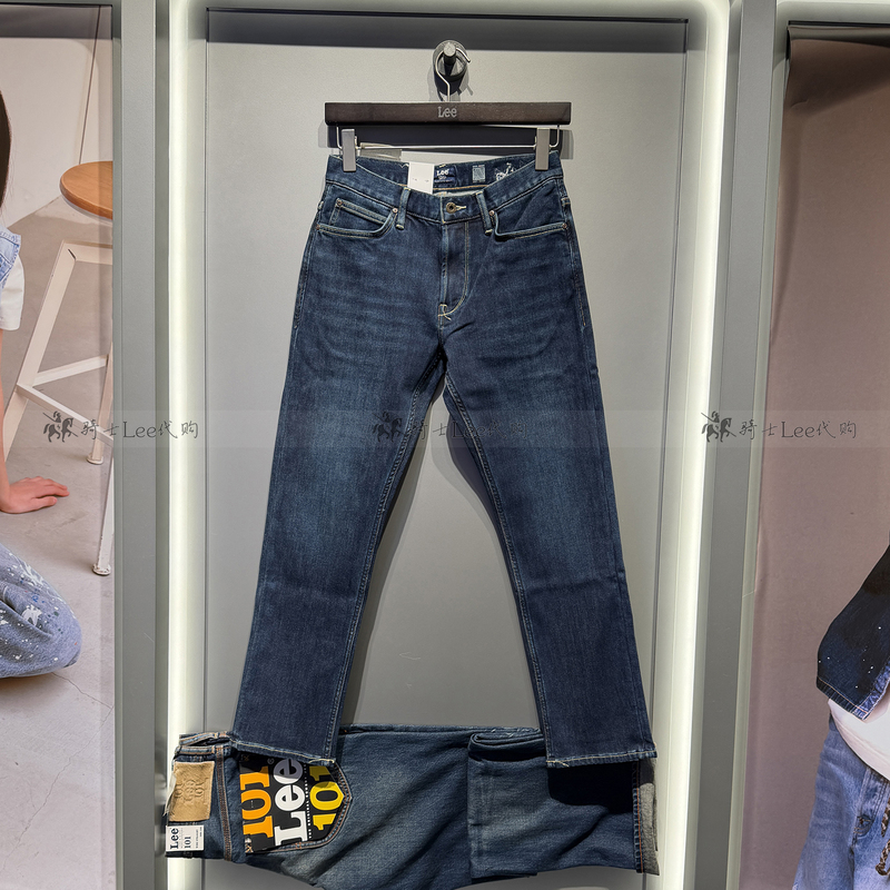 Lee Genuine 2026 Autumn and Winter Men's 726 Fleece-Lined Straight-Leg Jeans Lmb256726203488-A09182 Lee Genuine 2026 Autumn and Winter Men's 726 Fleece-Lined Straight-Leg Jeans Lmb256726203488-A09182