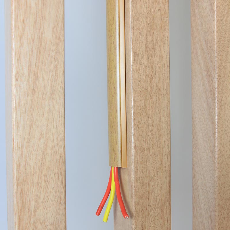 Chengxuan screen partition accessories not only sell solid wood column TV background wall PVC wiring pipe