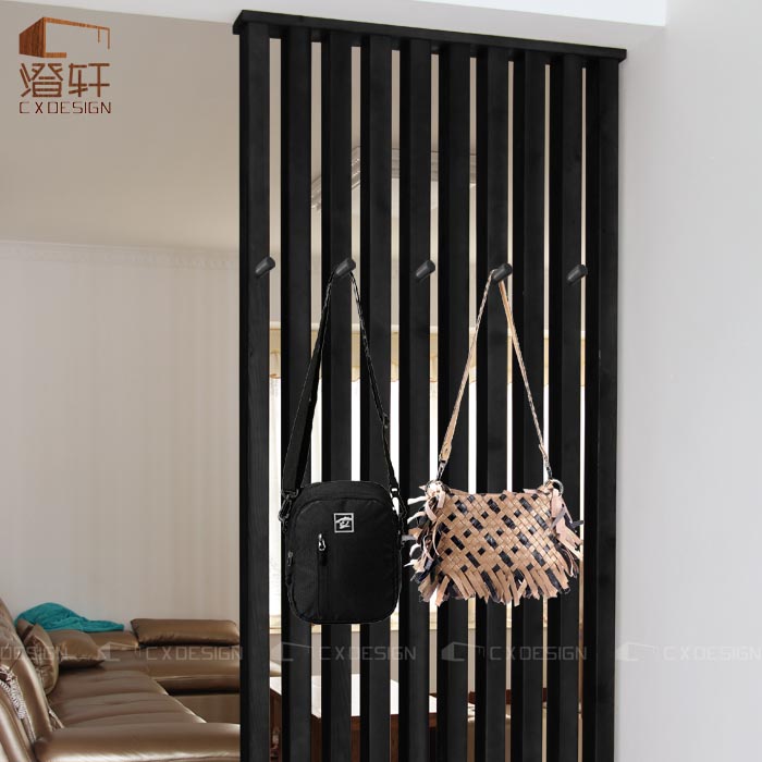 Đăng nhập giá treo quần áo móc màn hình phân vùng bảo vệ môi trường sơn nước dựa trên gỗ rắn phụ kiện mặt dây chuyền không bán - Màn hình / Cửa sổ vách ngăn trang trí