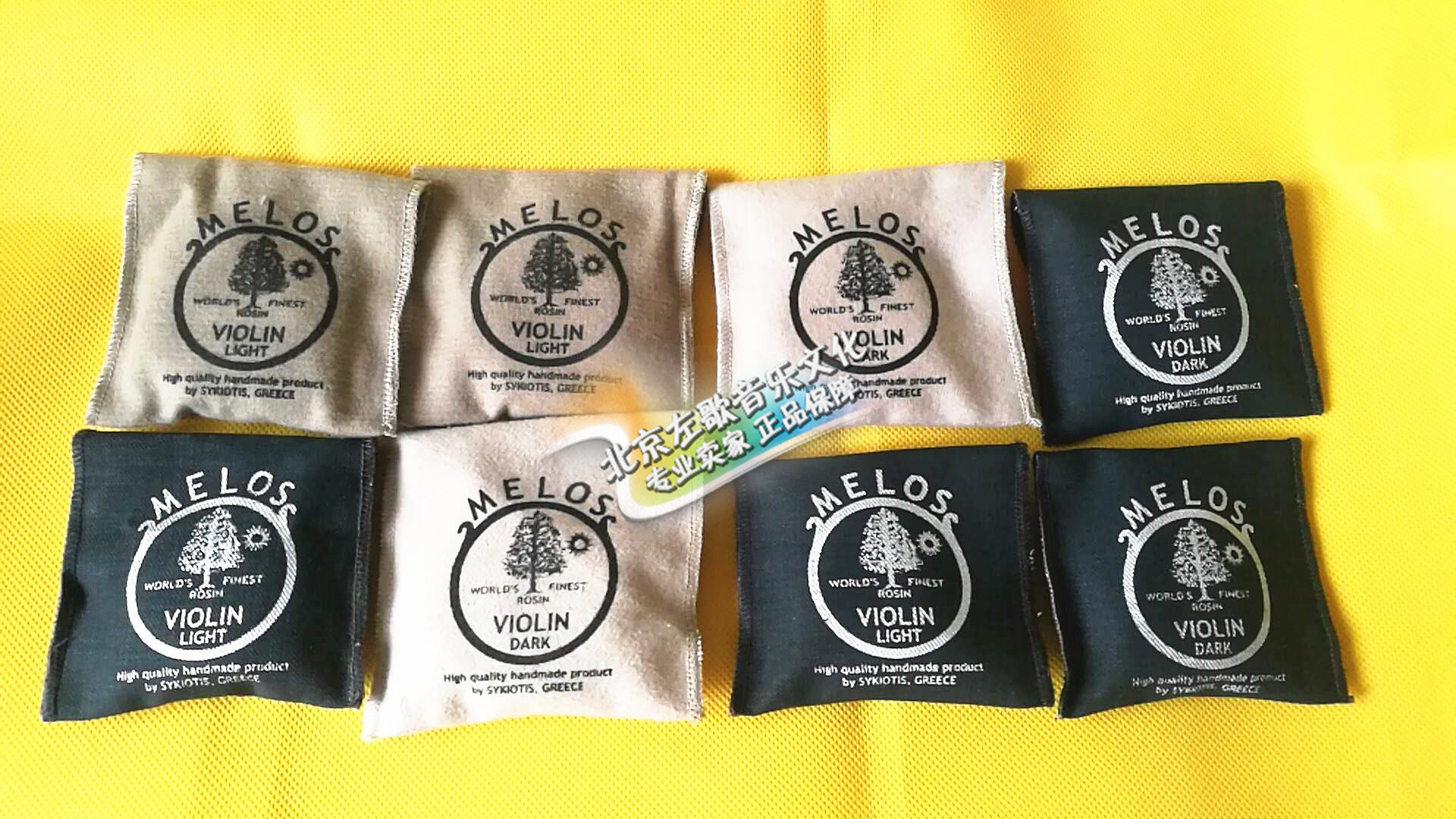 Greek MELOS musician violin hand-made pine spring, summer, autumn and winter large number optional dust pine