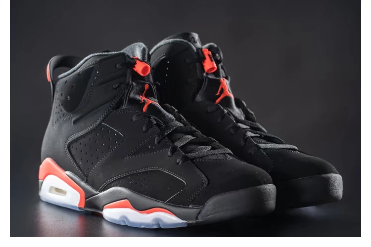 Air Jordan 6 AJ6 PS màu đen nhỏ trẻ em giày trẻ em giày trẻ em 384667-384666-060 - Giày dép trẻ em / Giầy trẻ giày dép trẻ em nam