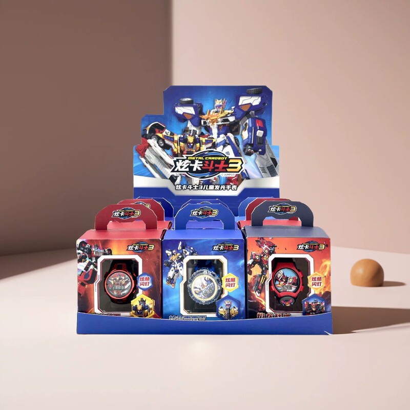 Xuan Card Fighter 3 Cartoon Luminous Watch Children's Electronic Watch Toy Flame Dragon God of War Dazzling Blue Lightning Watch Xuan Card Fighter 3 Cartoon Luminous Watch Children's Electronic Watch Toy Flame Dragon God of War Dazzling Blue Lightning Watch