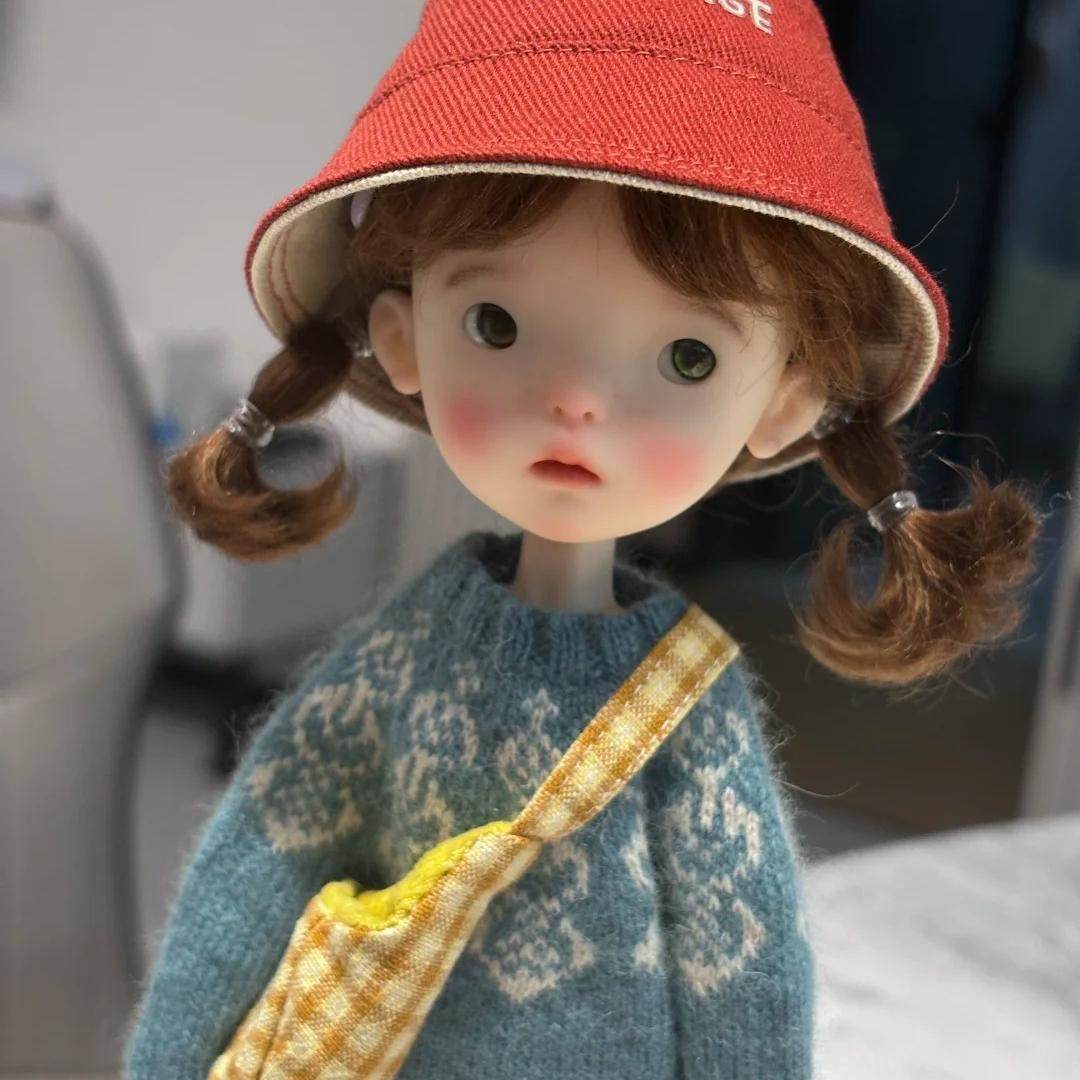 Landoudou Hat 1/6 BJD Doll Landoudou Resin Joint Bare Doll Lovely