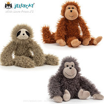 British jellycat Bonbon candy owl plush doll alpaca sloth Highland cow animal doll
