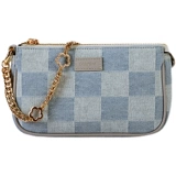 Летняя сумка подмышку, брендовые шахматы, сумка на одно плечо, на цепочке