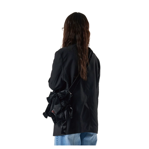 Весенняя универсальная сумка на одно плечо, вместительная и большая сумка через плечо с бантиком, тренд сезона, изысканный стиль