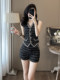 Summer Fashion High-End Niche Design Light Luxury Mature Style Elegant V-Neck Sleeveless Chanel-Style Suit for Women