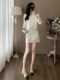 French-Style Age-Reducing Short Skirt Two-Piece Set for Petite Socialites, Rich Young Ladies, and Socialites with a Chanel-Inspired Sequin Suit That Exudes a High-End Feel