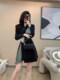 Autumn Long-Sleeved High-End Exquisite Dress That Flatters the Figure, Exudes a Mature and Elegant Vibe, Waist-Cinching Professional Suit Dress for Women with a Sense of Sophistication