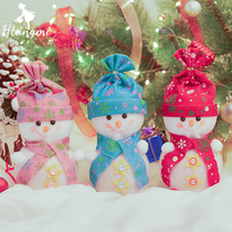 Christmas Pingan Fruit Packaging Bag Gift Bag Christmas Eve Creative Little Snowman Apple Bag Christmas Apple Box