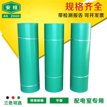 Rubber pad industrial wear-resistant oil-resistant non-slip shock absorption black high voltage insulated rubber sheet 5mm10kv distribution room 8mm