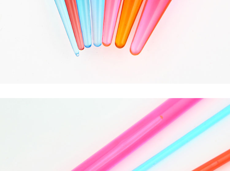 Pha lê nhựa màu khăn bong bóng kim lõi kim đan áo len đan áo len công cụ acrylic - Công cụ & vật liệu may DIY phấn may