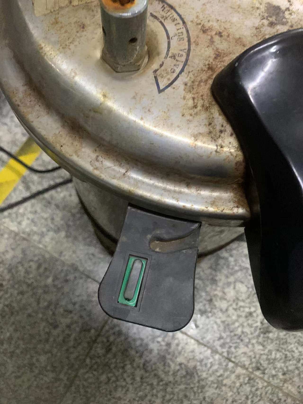 DSX-280B型SHENAN手提式压力蒸汽灭菌器黄色滑块弹簧上手柄下手柄